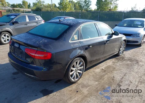 2013 Audi A4 Premium Plus from USA, damaged, VIN WAUFFAFL9DN027817